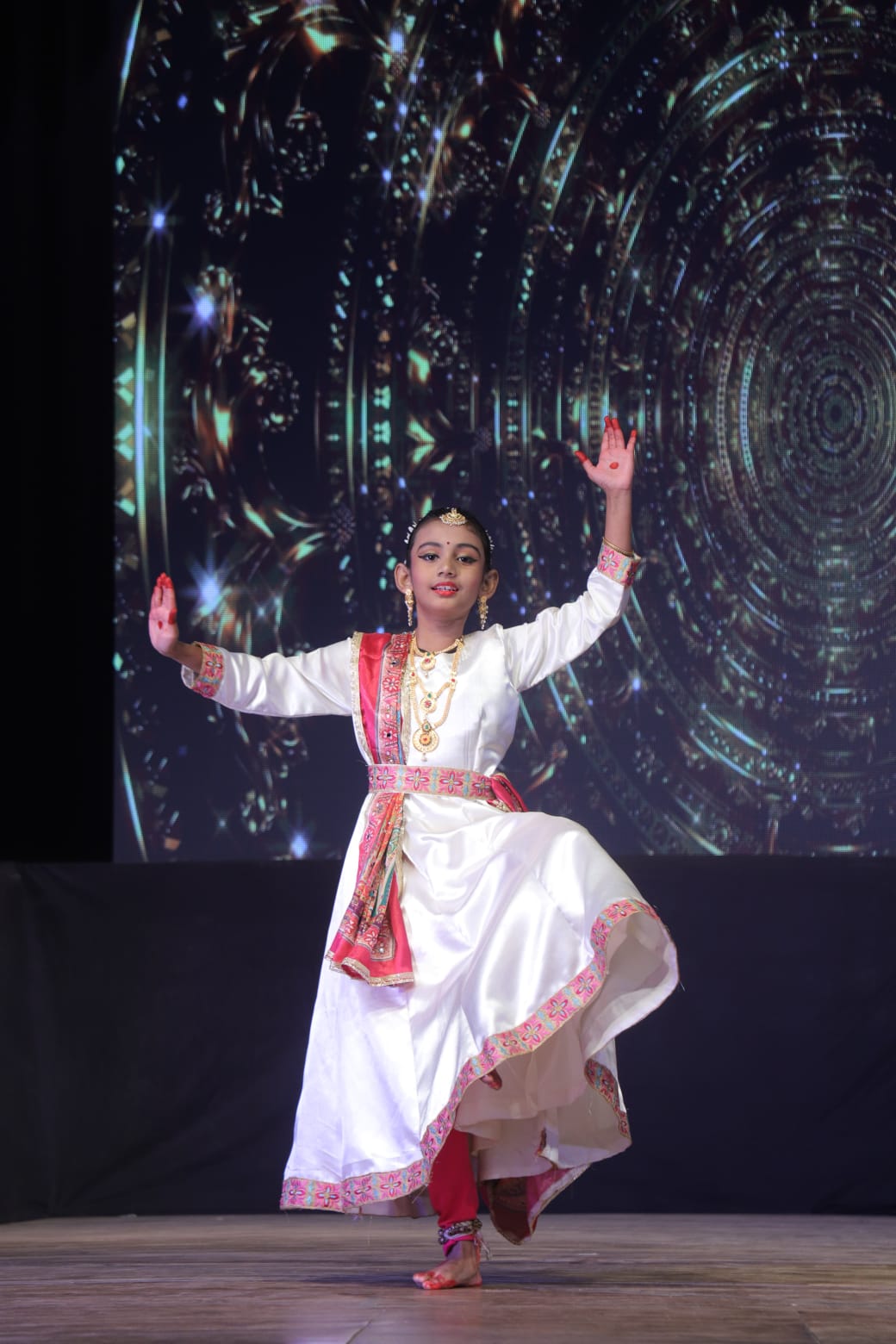 Annual Bharatanatyam dance show at Nritya Kalp Dance Academy Delhi